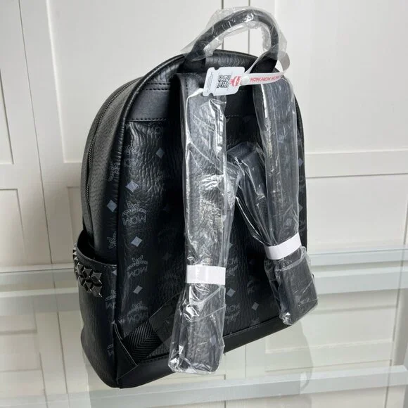 MCM Blcak Backpacks bags size 21*27*10cm - Picture 5 of 9